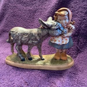 Hummel Girl With Donkey